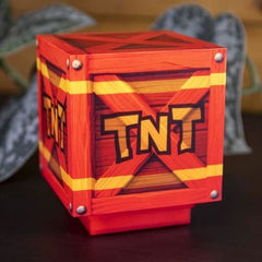 Crash Bandicoot TNT Box Crate Night Light Lamp