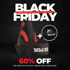 Bean Bag + Pet Bed - Throne Boss Australia
