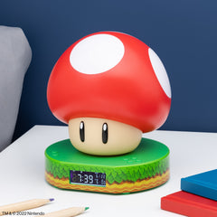 Super Mario Mushroom Digital Alarm Clock (Paladone) - Throne Boss Australia