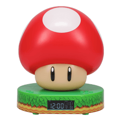 Super Mario Mushroom Digital Alarm Clock (Paladone) - Throne Boss Australia