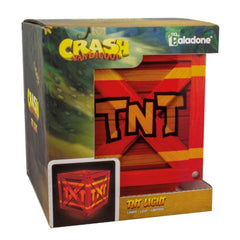 Crash Bandicoot TNT Box Crate Night Light Lamp