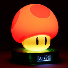Super Mario Mushroom Digital Alarm Clock (Paladone) - Throne Boss Australia